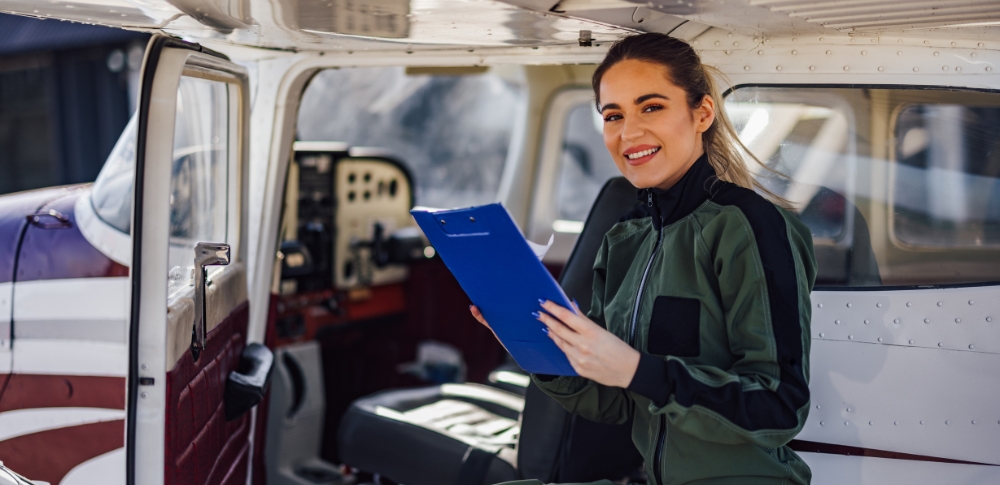 can you work while in flight school