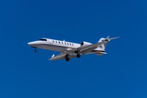 charter plane being flown by a charter pilot