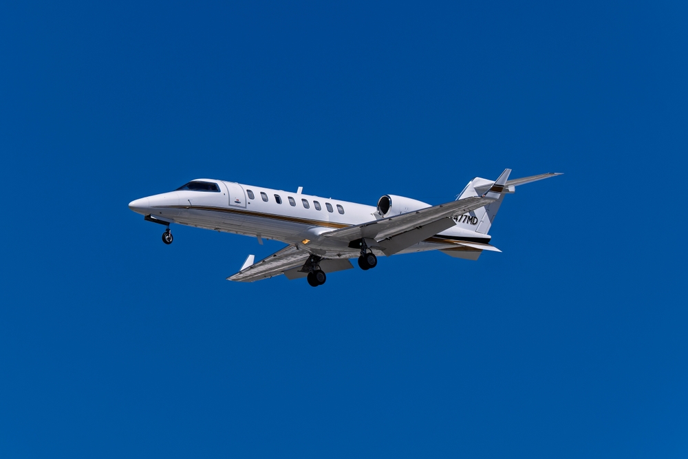 charter plane being flown by a charter pilot