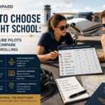 Image of a flight school decision tree