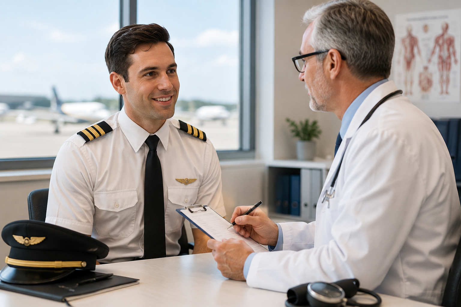 Student pilot medical certificate requirements image for a flight school blog
