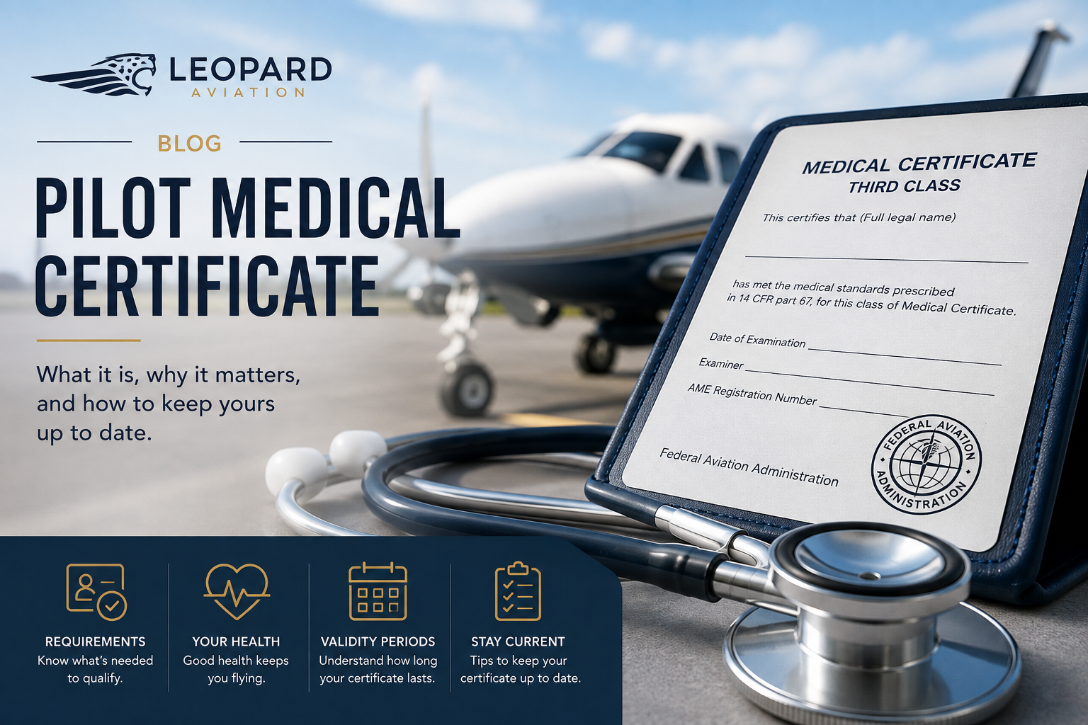 Pilot medical certificate requirement image